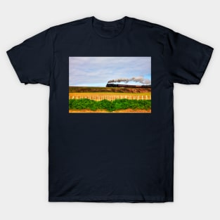 Steam train Black Prince North Norfolk Railway UK England T-Shirt